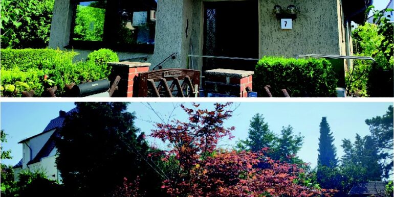 Haus- und Gartenansicht