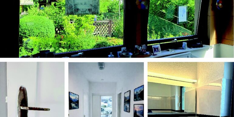 Veranda, Flur (mit KI-Animation), Gäste-WC