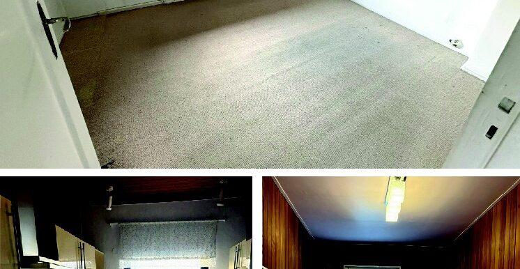 Arbeitszimmer, Küche, Badezimmer im EG
